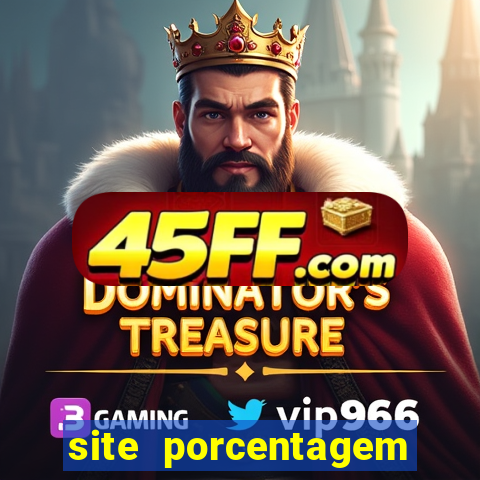 site porcentagem slots pg